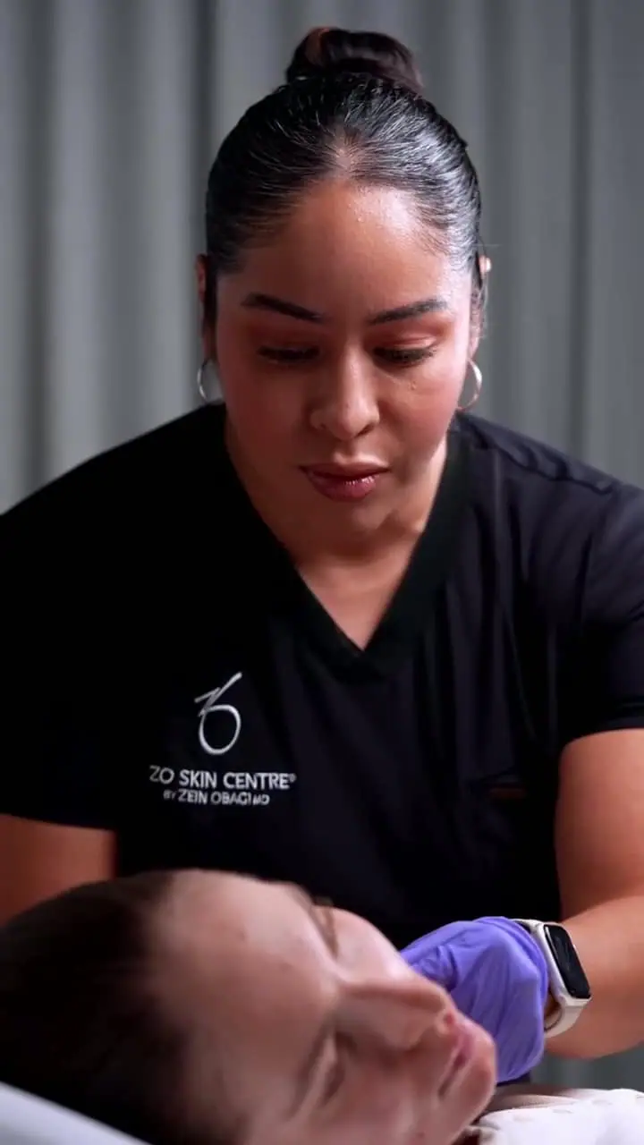 Sculptra® Glow treatment detail